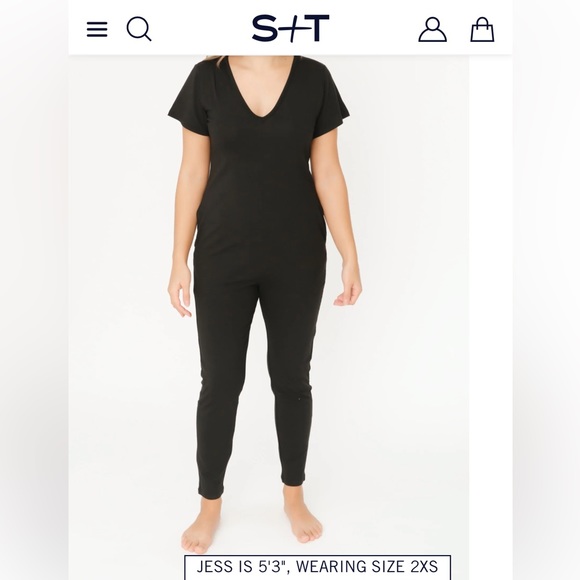 Smash and Tess Sunday Romper black xs - Picture 3 of 8